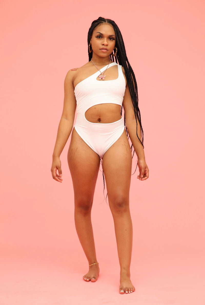 Suns Out Swimsuit - White